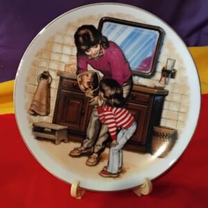 "A New Tooth" Avon Special Memories Plate