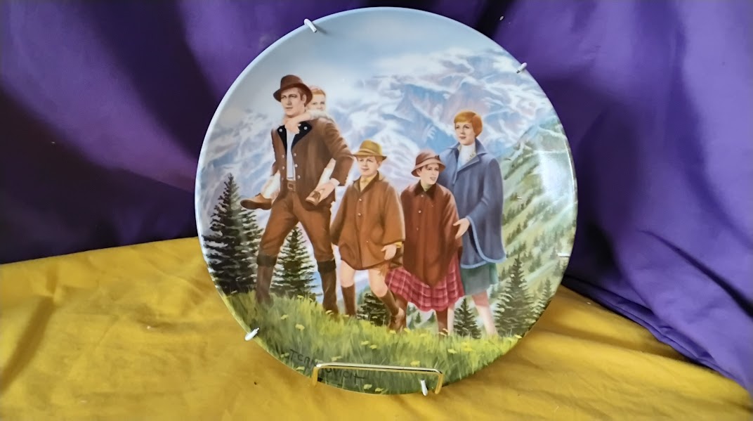 "Climb Ev'ry Mountain" Sound of Music Plate