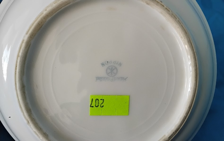 Antique Hand-Painted Nippon Porcelain Bowl