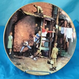 Norman Rockwell The Homecoming Collector Plate