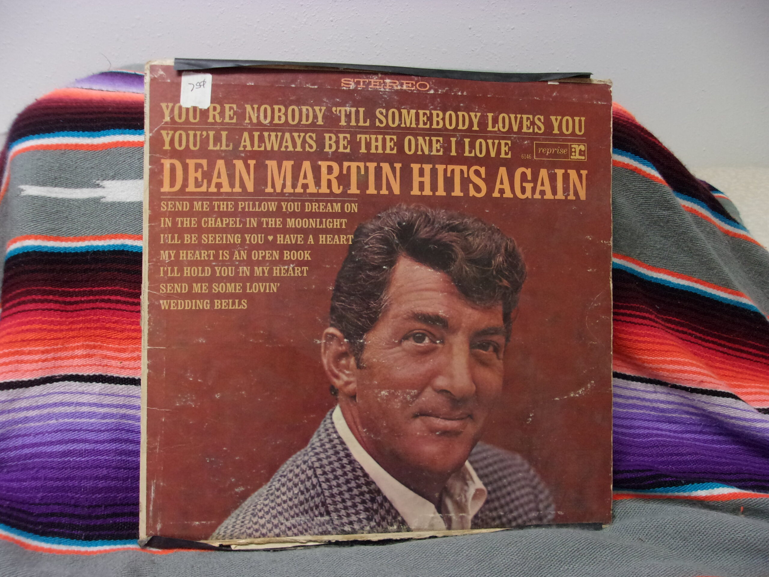 Dean Martin Hits Again Vinyl Record Album LP