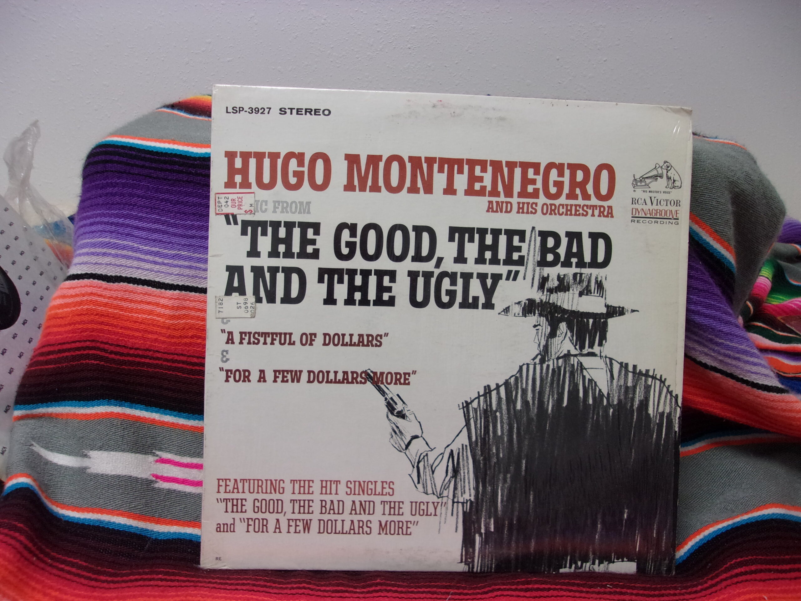 Hugo Montenegro And His Orchestra – Music From "A Fistful Of Dollars" & "For A Few Dollars More" & "The Good, The Bad And The Ugly"