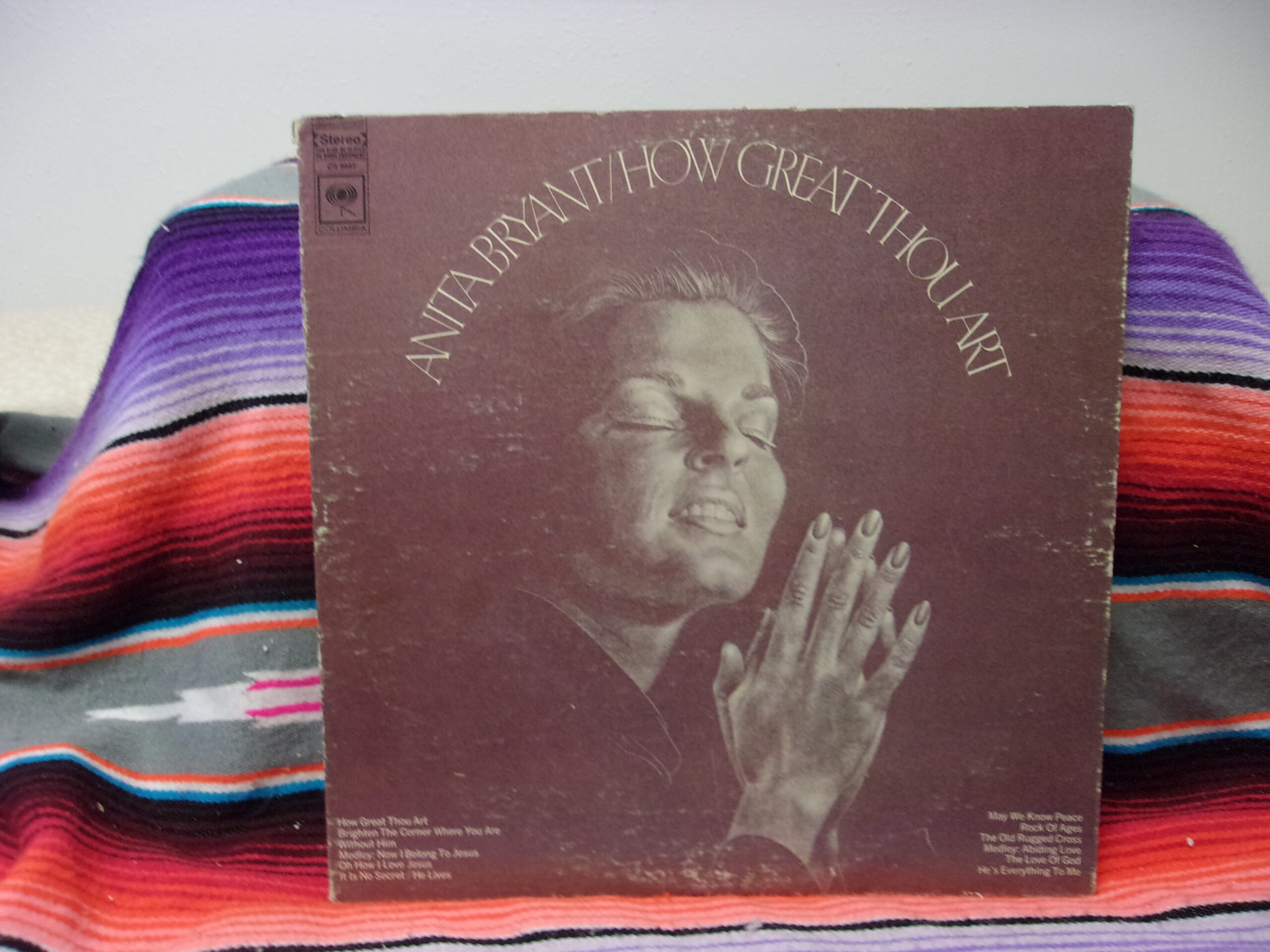 Anita Bryant – How Great Thou Art Vinyl, LP Columbia – CS 9642