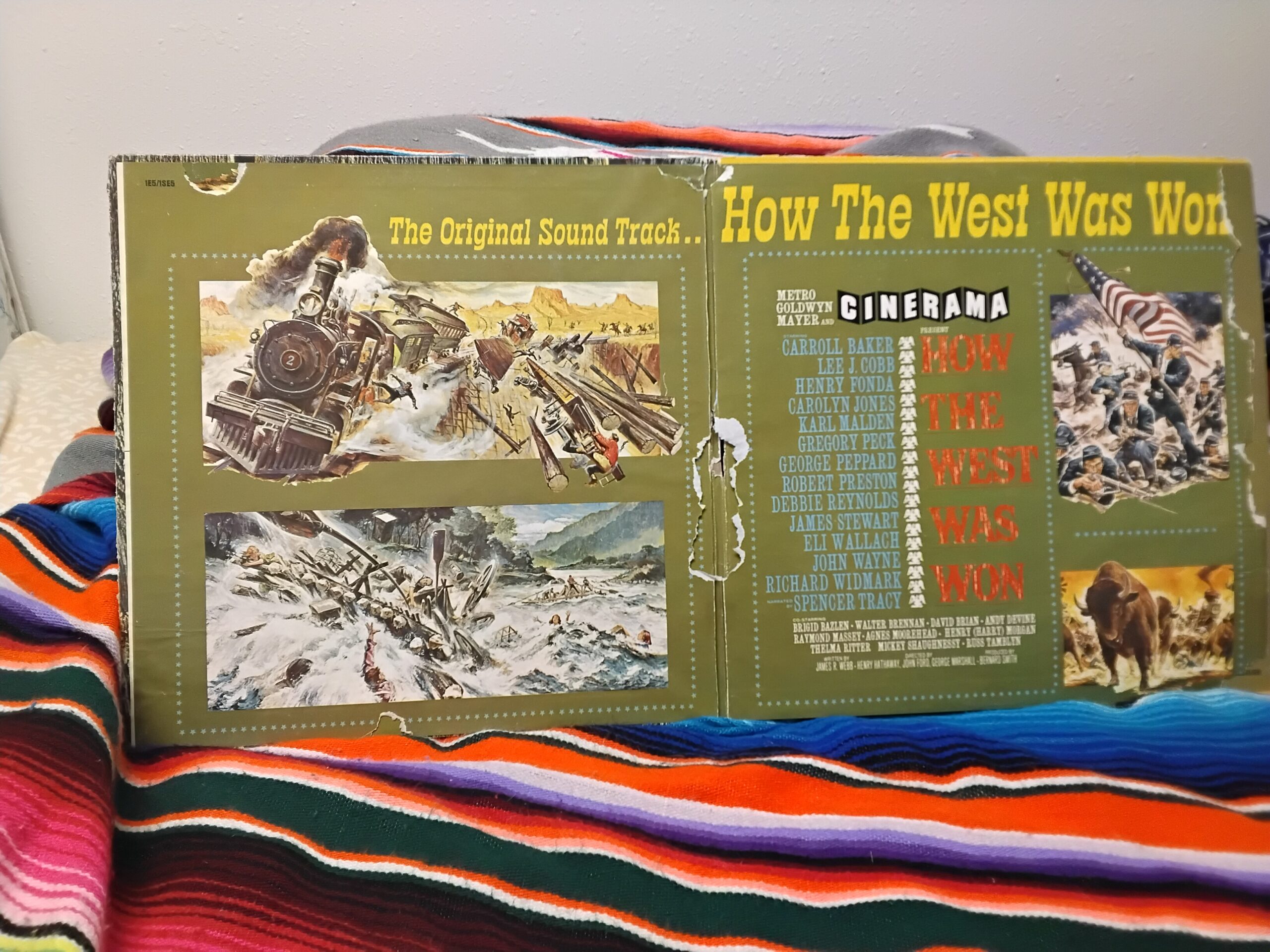 How The West Was Won - Original Soundtrack - MGM Records - S1E5ST - 1963 LP - Image 4