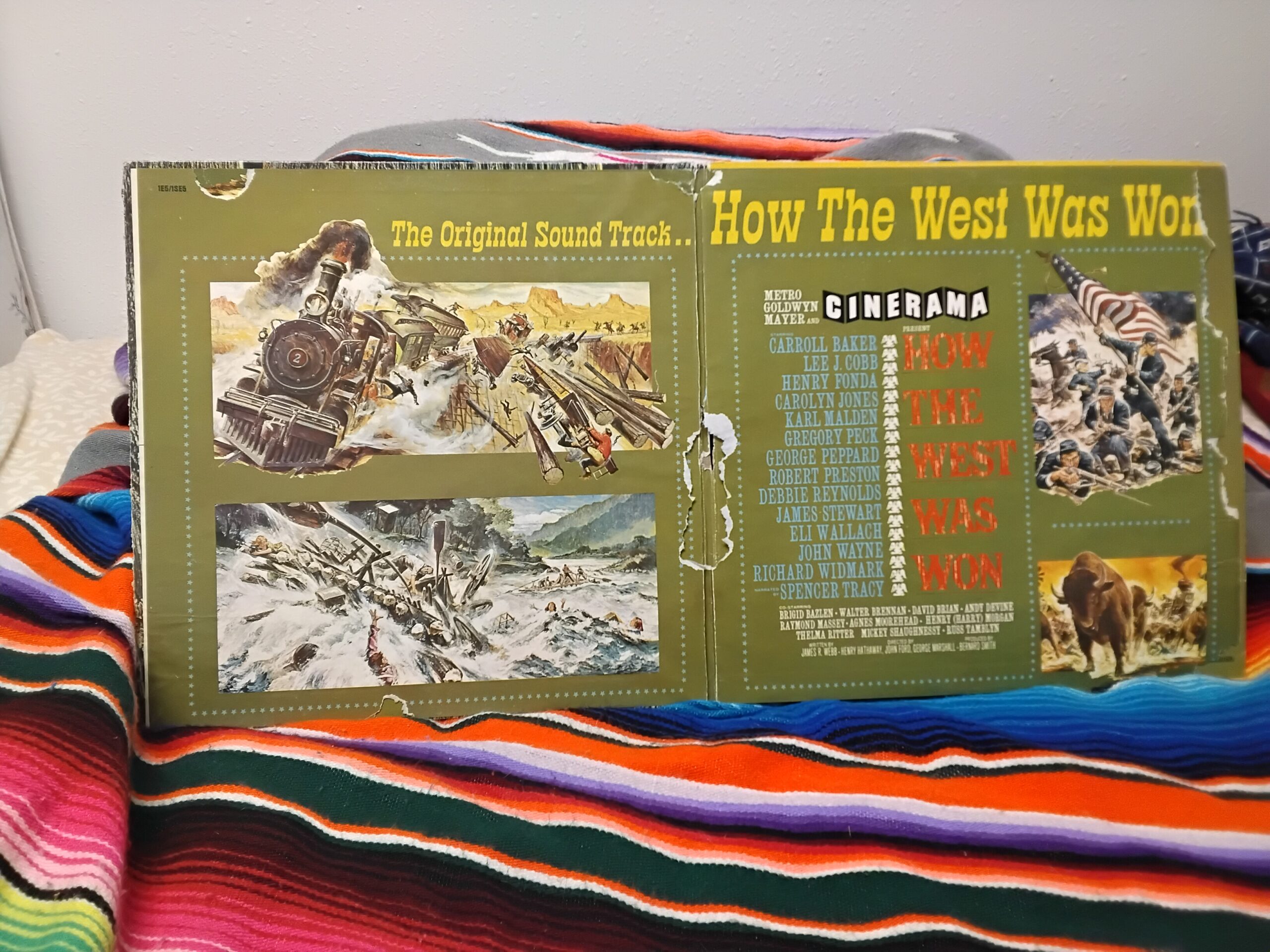 How The West Was Won - Original Soundtrack - MGM Records - S1E5ST - 1963 LP - Image 5