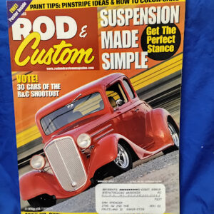 ROD & CUSTOM MAGAZINE AUGUST 2001