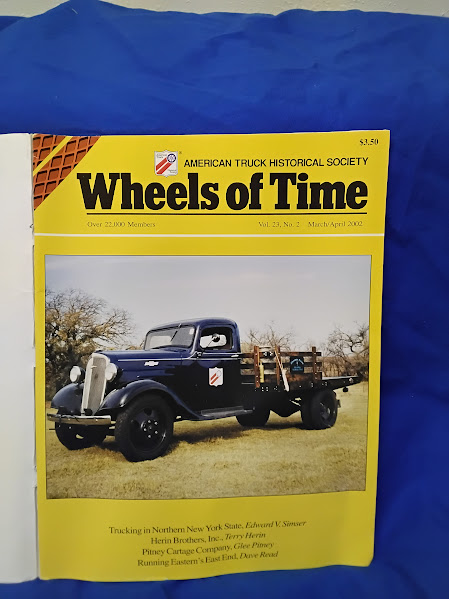 "Wheels of Time" magazine American Truck Historical Society (ATHS). March/April 2002