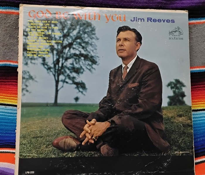 Jim Reeves:-"God Be with You"-LPM-1950