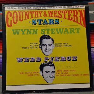 Country & Western Stars Wynn Stewart & Webb Pierce DLP-604
