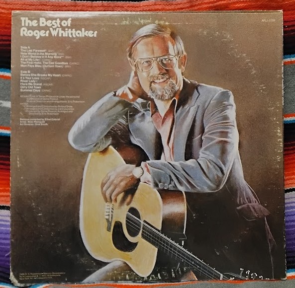 The Best Of Roger Whittaker By Roger Whittaker AFL1-2255 - Image 2