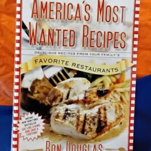 America's Most Wanted Recipes Ron Douglas Cookbook