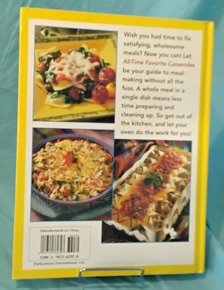 Favorite Brand Name All-Time Favorite Casseroles Cookbook