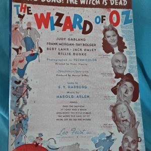 The Wizard of Oz Ding-Dong the Witch is Dead
