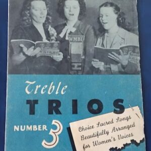 Treble Trios Songbook Volume Three 3