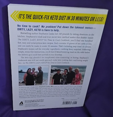 The Dirty Lazy Keto No Time to Cook Cookbook - 100 Recipes