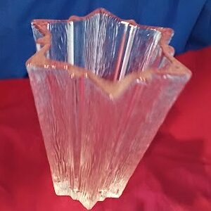 Pierre D'Avesn Daum Nancy Star-Shaped Glass Vase