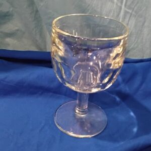 Vintage Clear Glass Compote Dish Pedestal Dessert Bowl