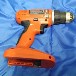 Black & Decker 18V Cordless Drill Driver Tool Only Orange