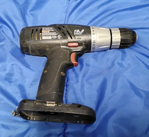 Craftsman 19.2V Cordless Drill Driver Tool Only Gray Black