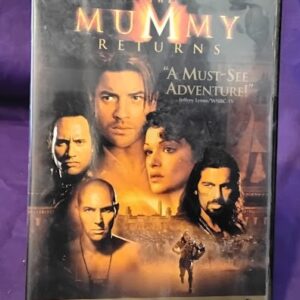 THE MUMMY RETURNS DVD 2001 WIDESCREEN COLLECTOR'S