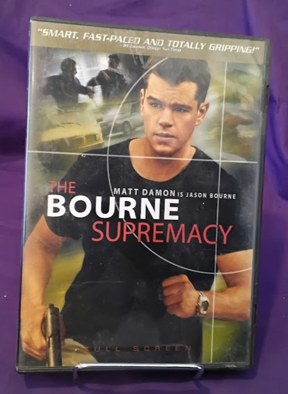 THE BOURNE SUPREMACY DVD 2004 MATT DAMON ACTION