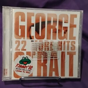George Strait 22 Pure Hits CD Promo KIZN 92.3