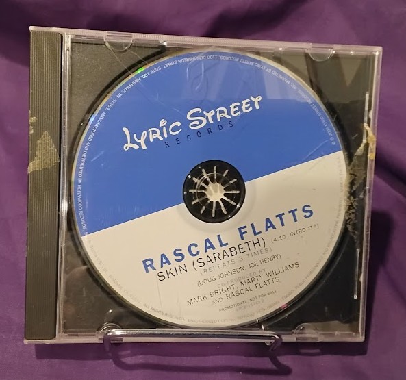 Rascal Flatts Skin Sarabeth CD Single Promo
