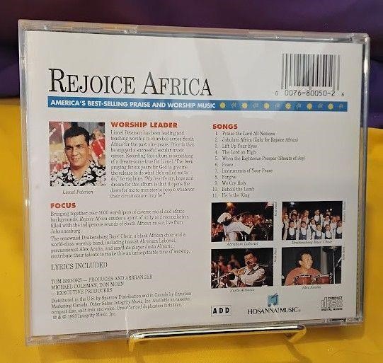 Rejoice Africa Lionel Peterson Hosanna Music Live Worship CD