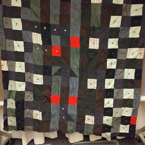 Dark Patchwork Quilt