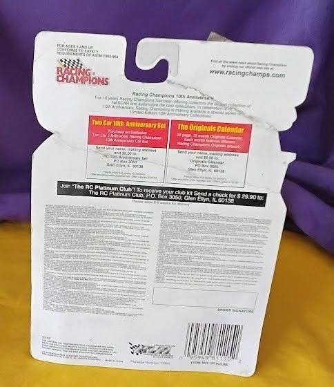 Racing Champions John Wayne #40 NASCAR 1/64 Scale